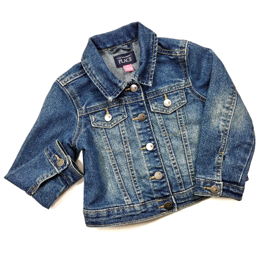 The Children's Place Jean Denim Jacket Size 3T